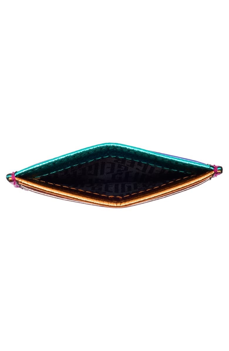 Kurt Geiger London Southbank Card Case, Alternate, color, Black Multi
