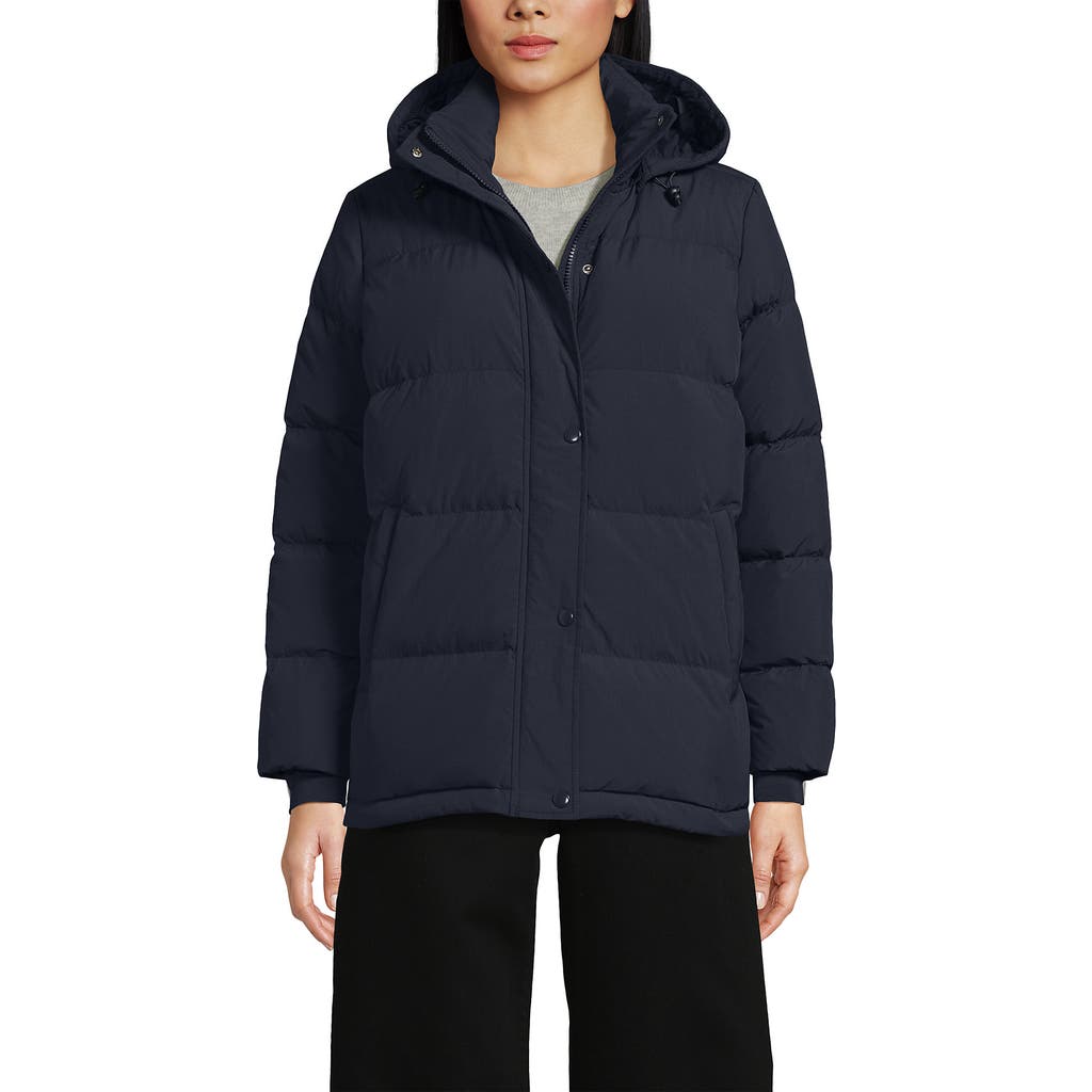 Lands' End Wide Channel 600 Down Puffer Jacket In Multi