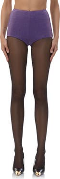 AFRM Yves Sparkle Jersey Micro Shorts