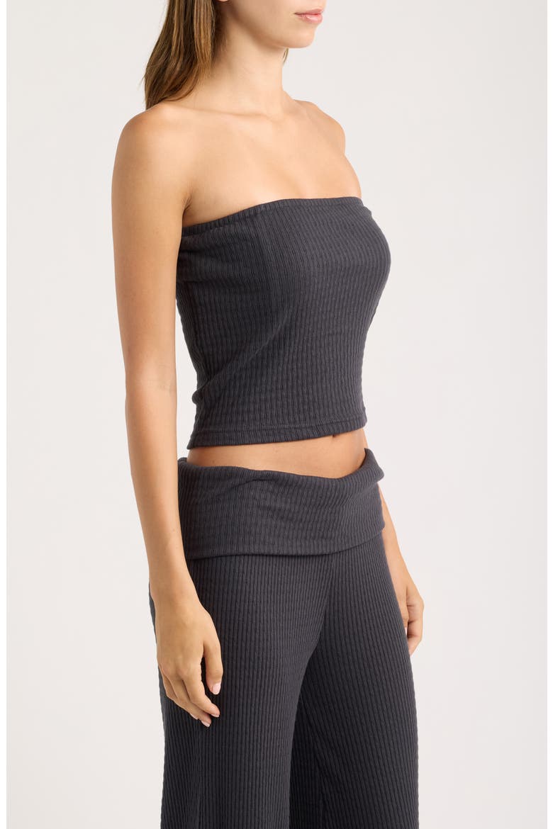 Sweet Coast Tube Top, Alternate, color, BLACK SANDS