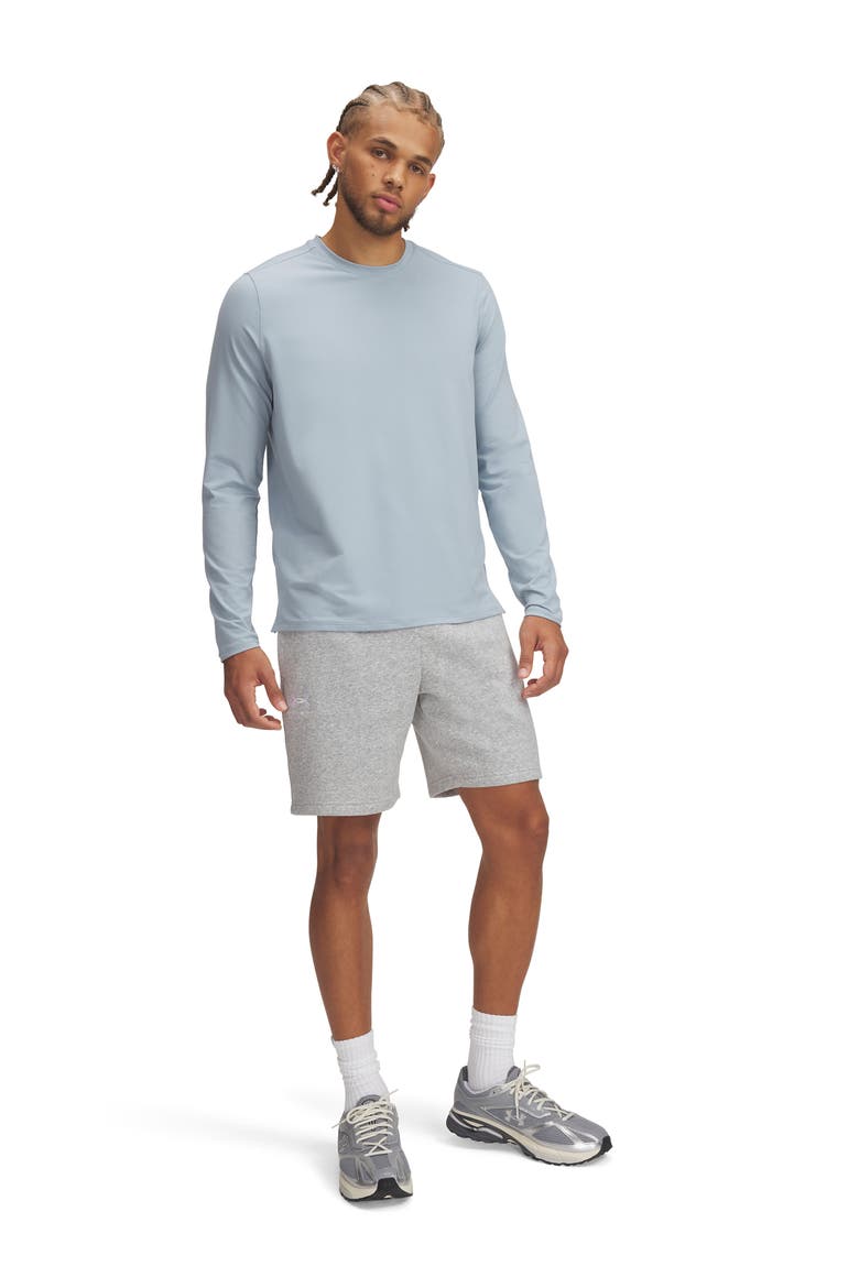 Icon Fleece Sweat Shorts, Alternate, color, 011 MOD GRAY LIGHT H