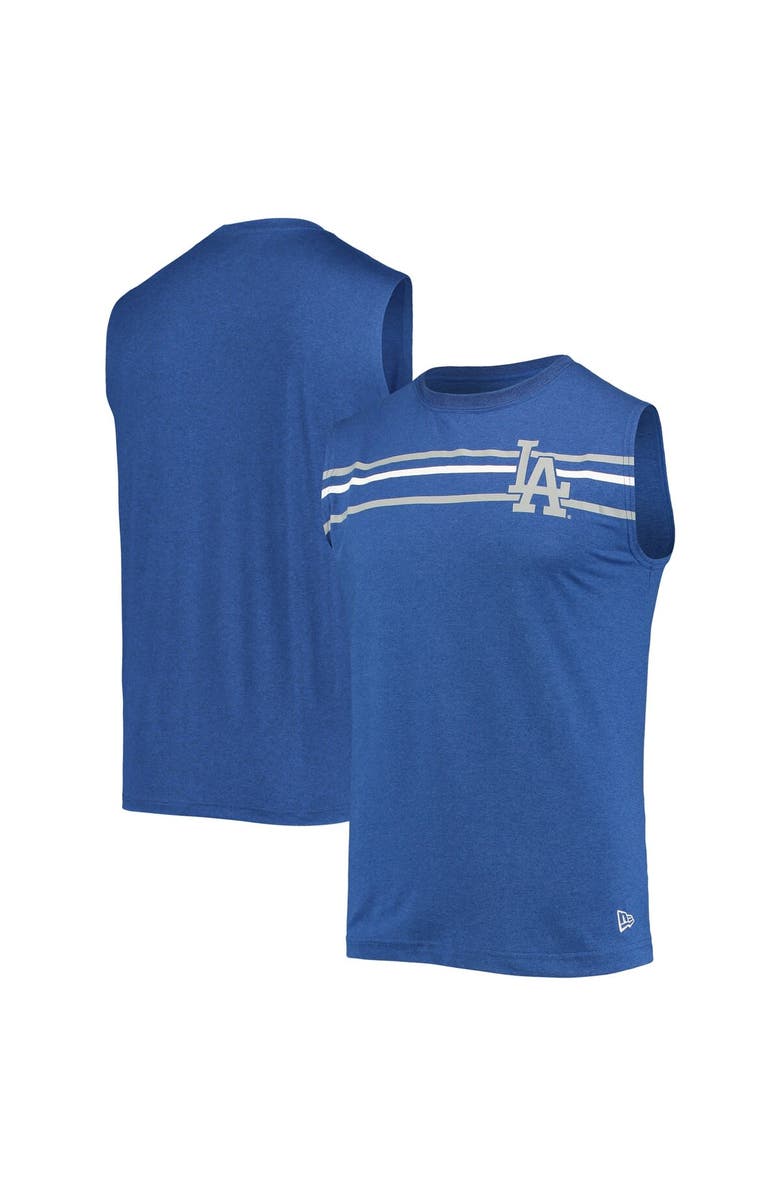 New Era Men's New Era Royal Los Angeles Dodgers Muscle Tank Top, Main, color, 