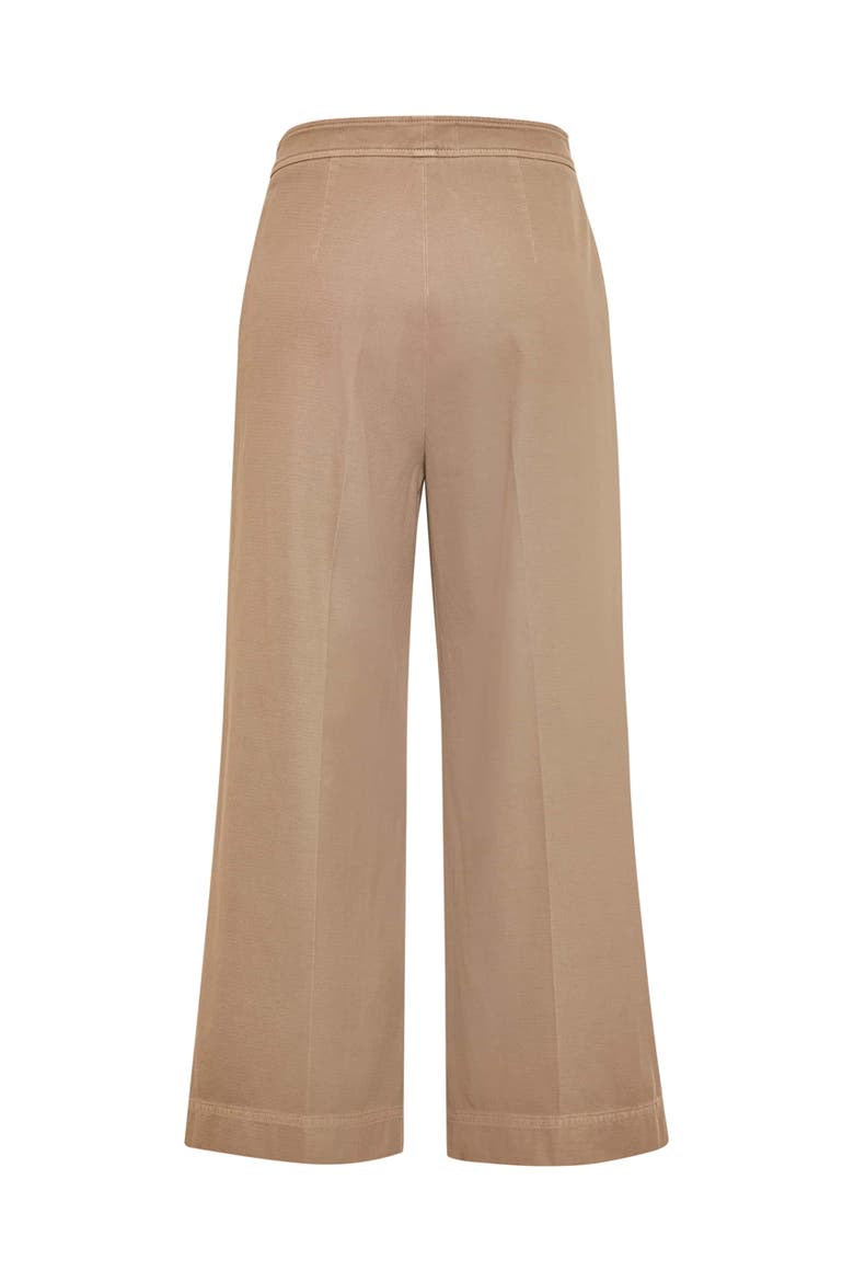 Cropped Wide Legged Pants, Alternate, color, Stone