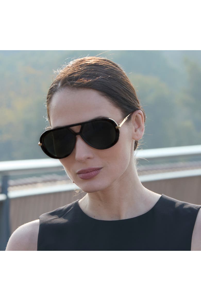 The Cove Sunglasses, Alternate, color, Black