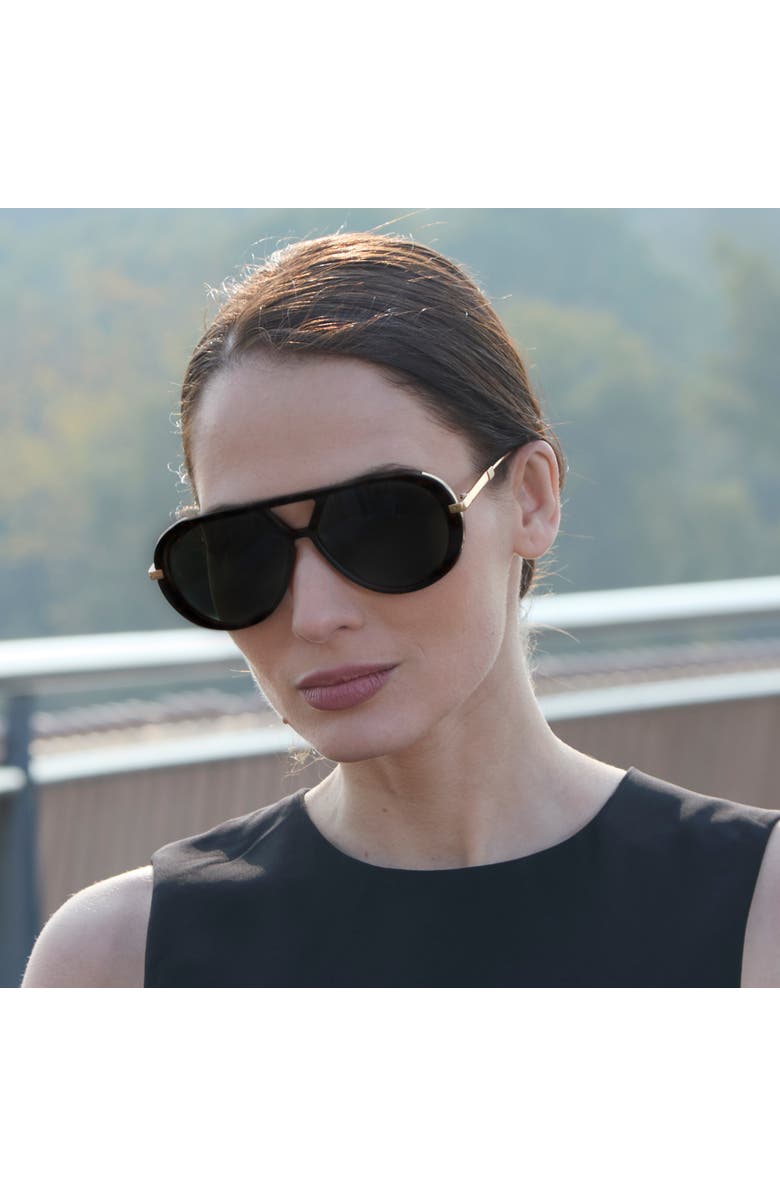 Youzey The Cove Sunglasses, Alternate, color, Black