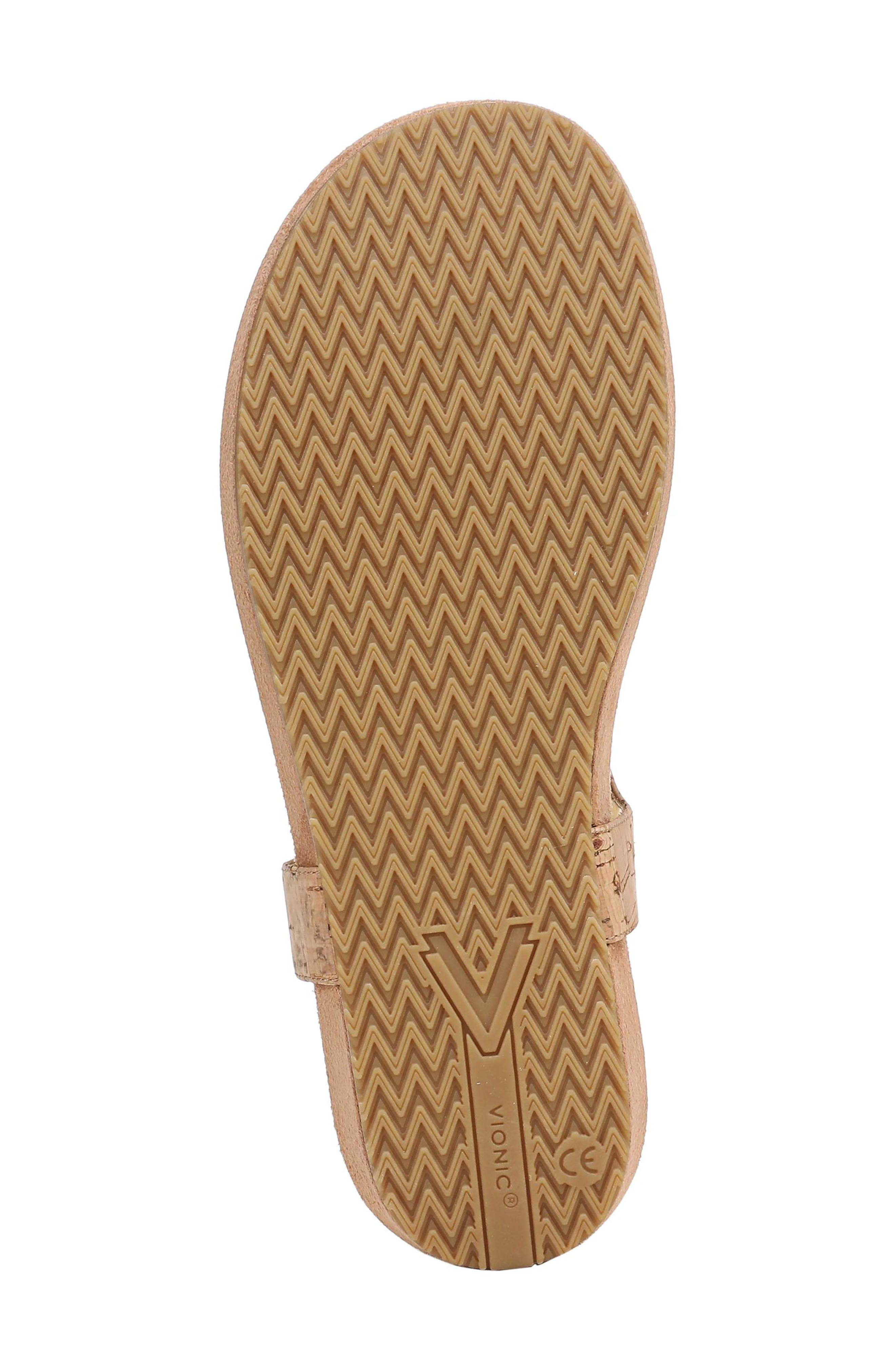 Vionic Palisades Sandal, Alternate, color, Gold Cork