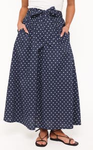 Petal & Pup Paula Polka Dot Maxi Skirt
