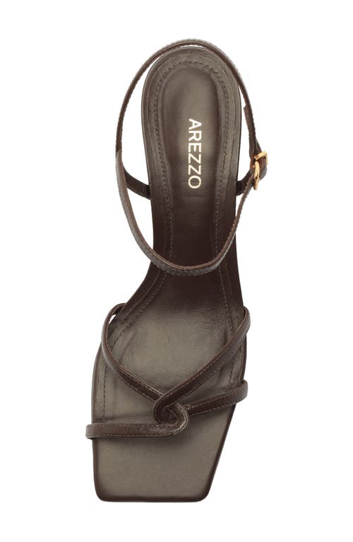 Arezzo Birdie Sandal In Brown