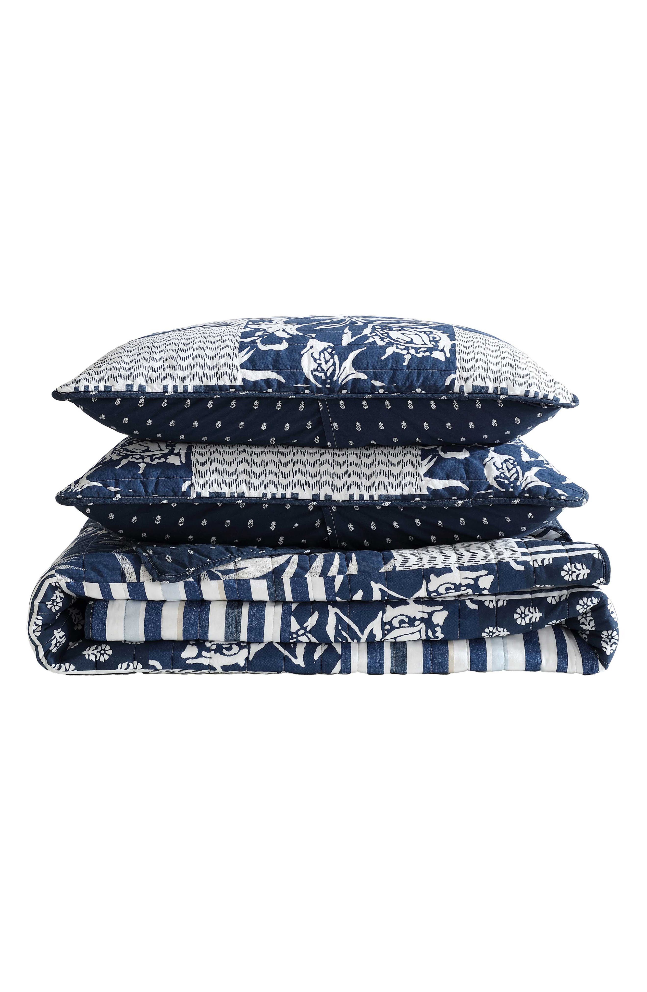Nautica Avalon Patchwork King Quilt Set