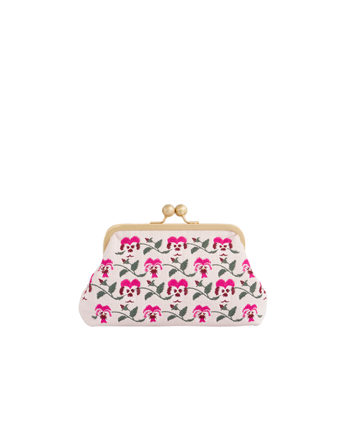 Pansy Victoriana Clutch Pink
