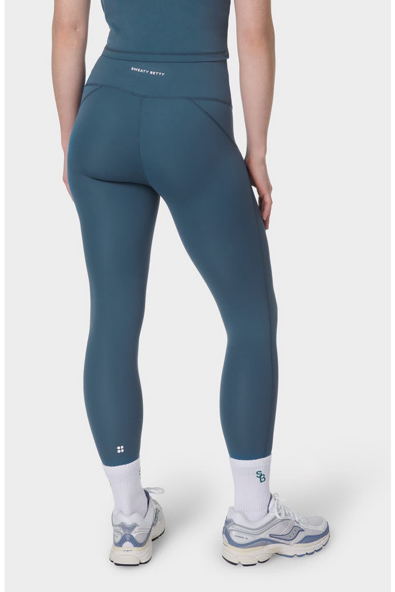 All Day Active Leggings, Alternate, color, SUBDUED BLUE
