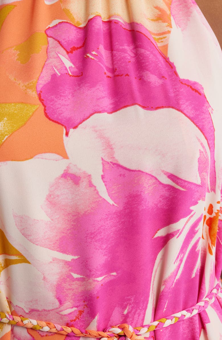 Anne Klein Tiered Halter Sundress, Alternate, color,