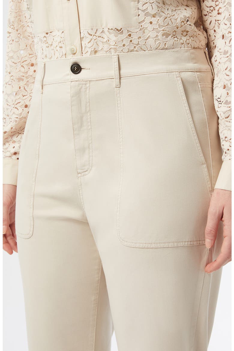 Kibbutz Gabardine Slim Fit Pants, Alternate, color, BEIGE