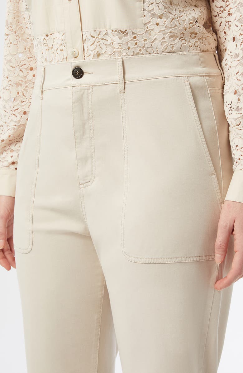 Marina Rinaldi Kibbutz Gabardine Slim Fit Pants, Alternate, color,