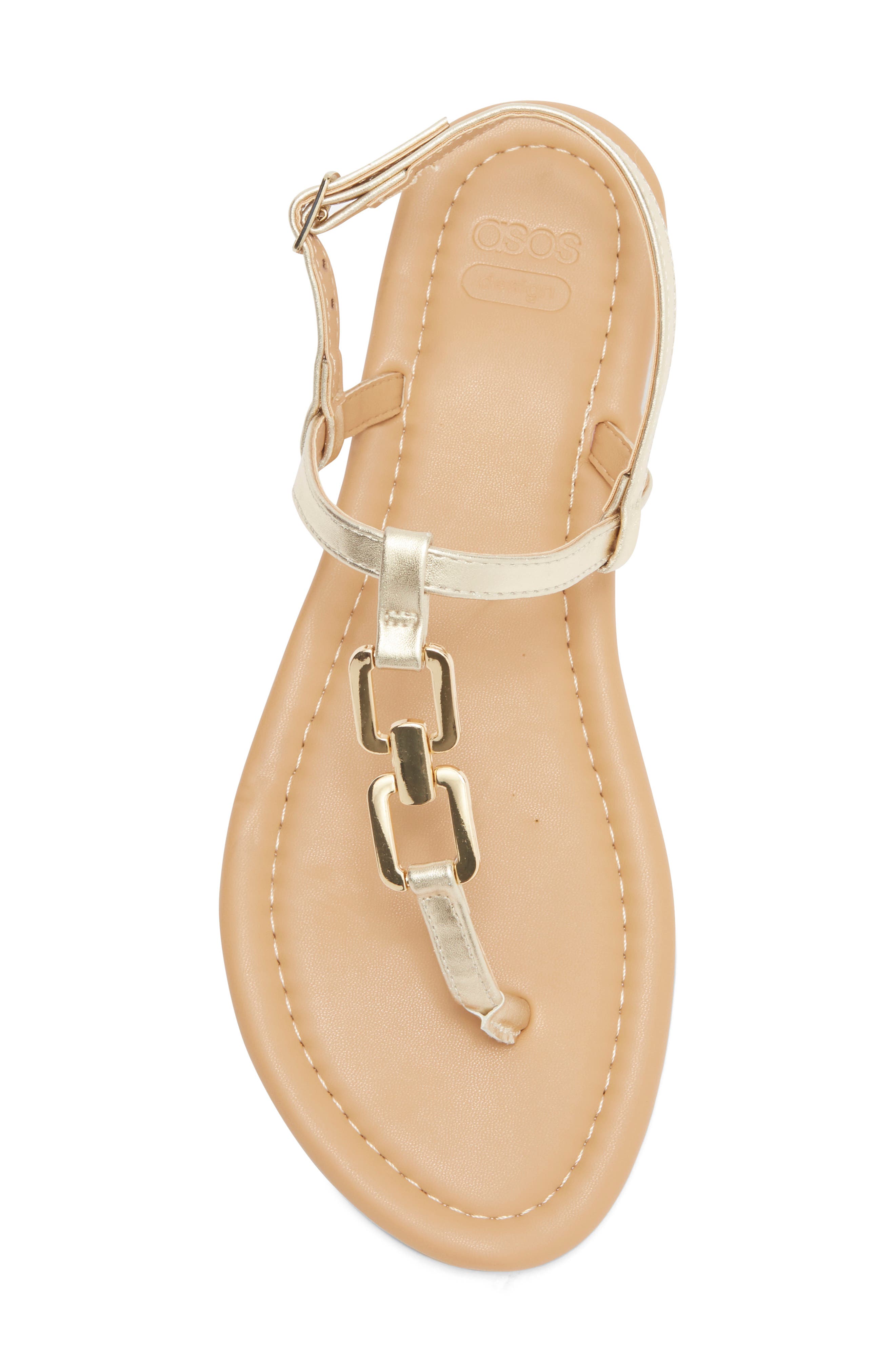 ASOS DESIGN Fortune Hardware Sandal, Alternate, color, 