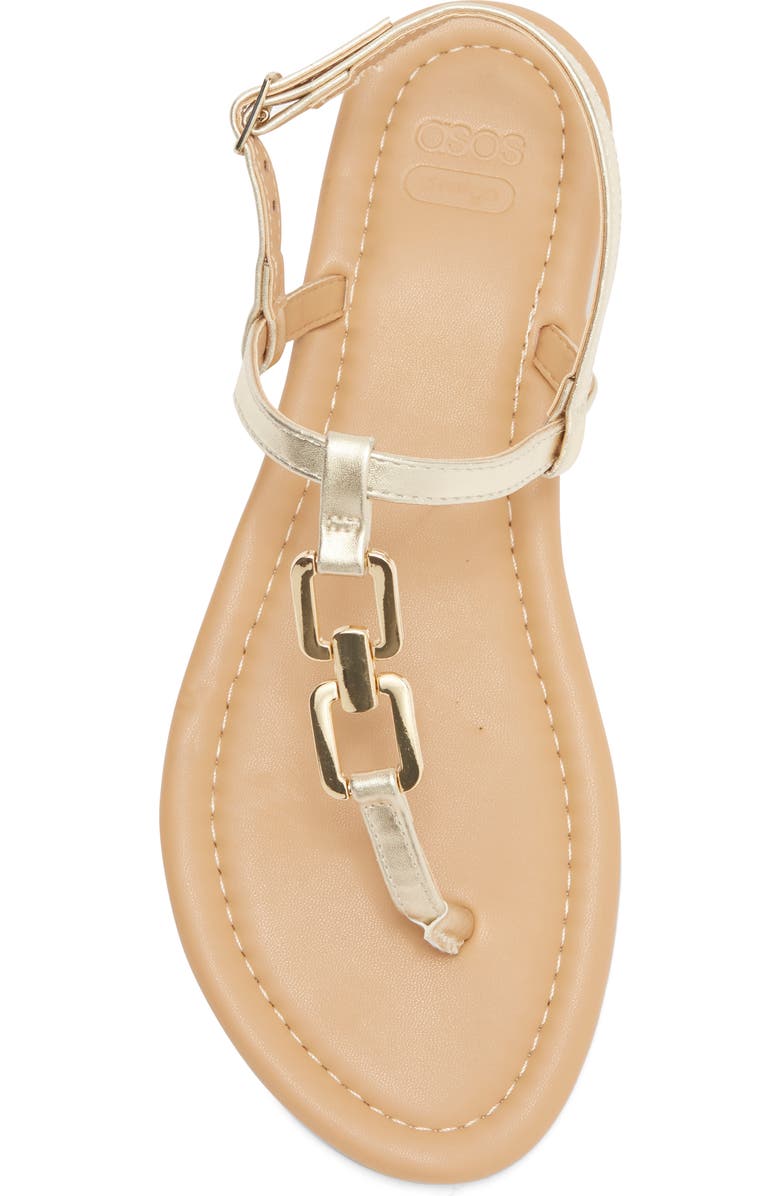 ASOS DESIGN Fortune Hardware Sandal, Alternate, color,