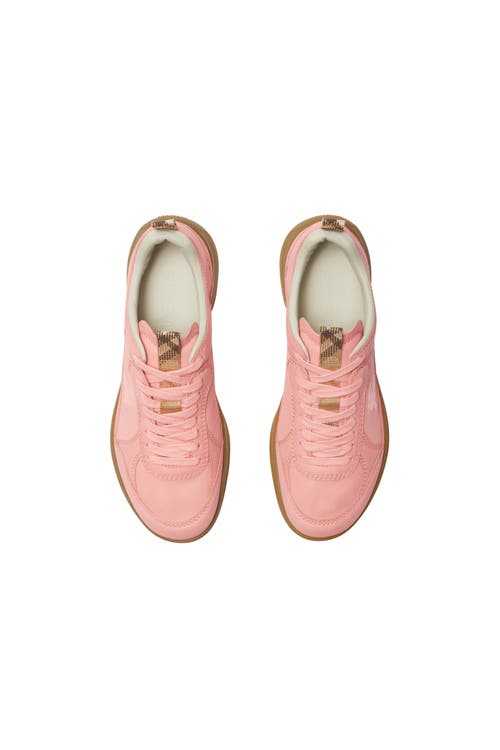Burberry Leather Matrix Sneakers In Ditsy