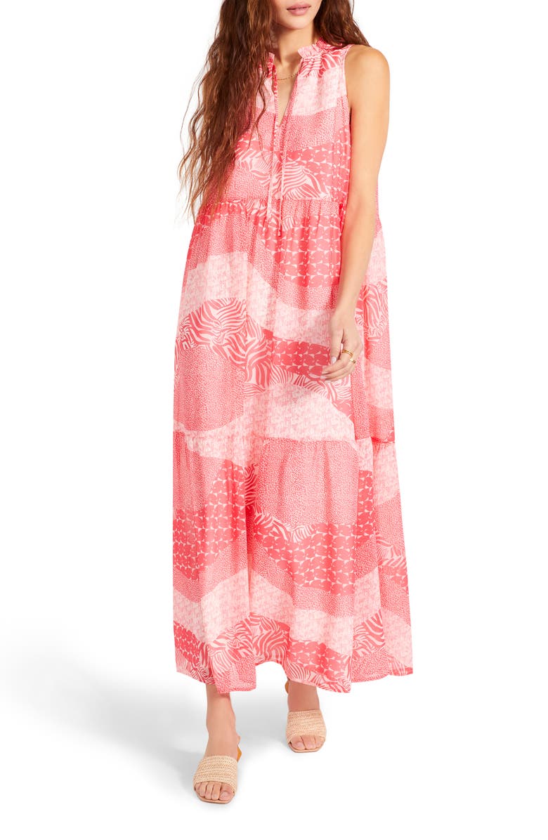 BB Dakota by Steve Madden Dream Patcher Print Dress, Alternate, color,