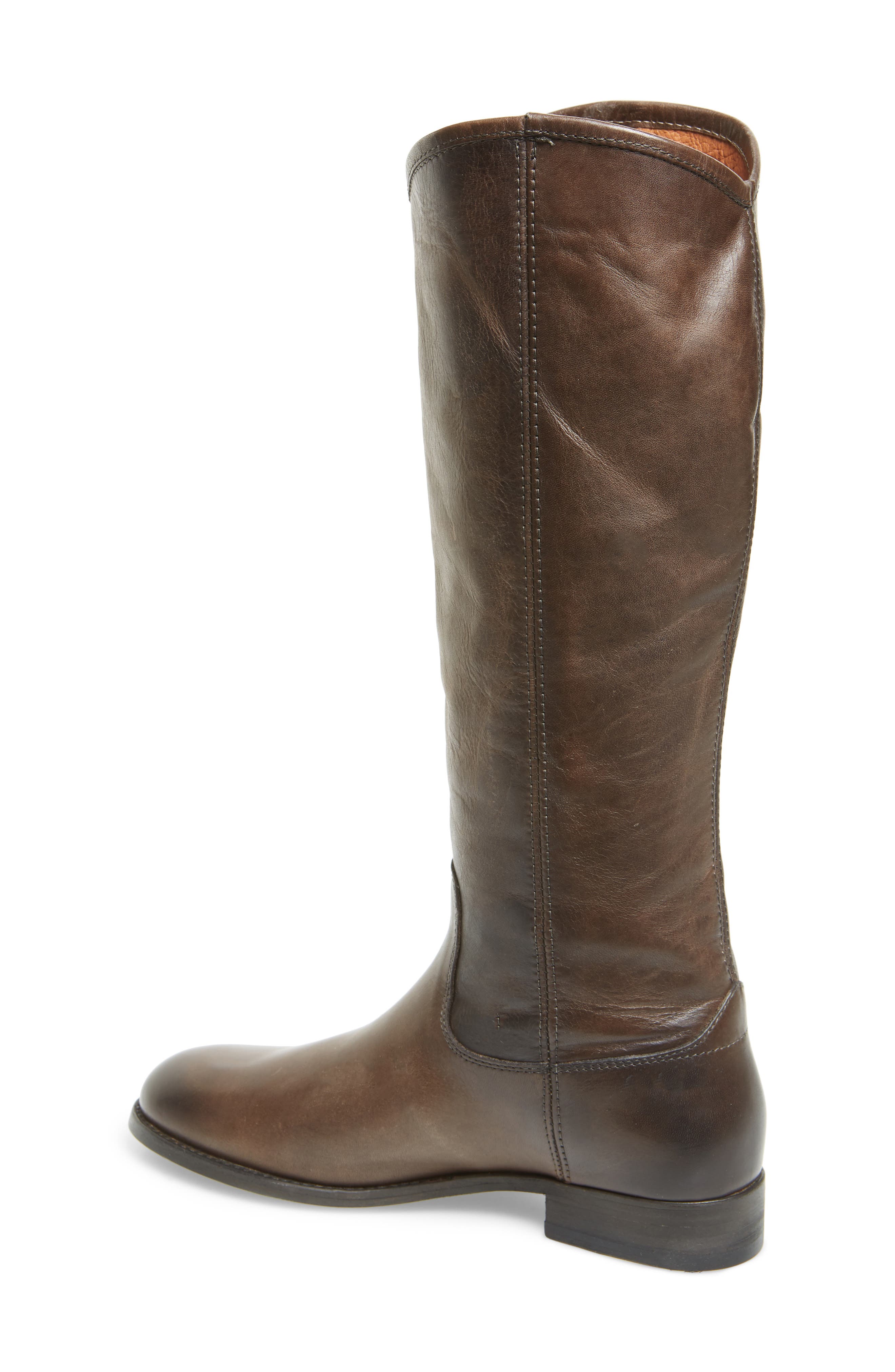 Melissa Button 2 Knee High Boot, Alternate, color, SLATE LEATHER