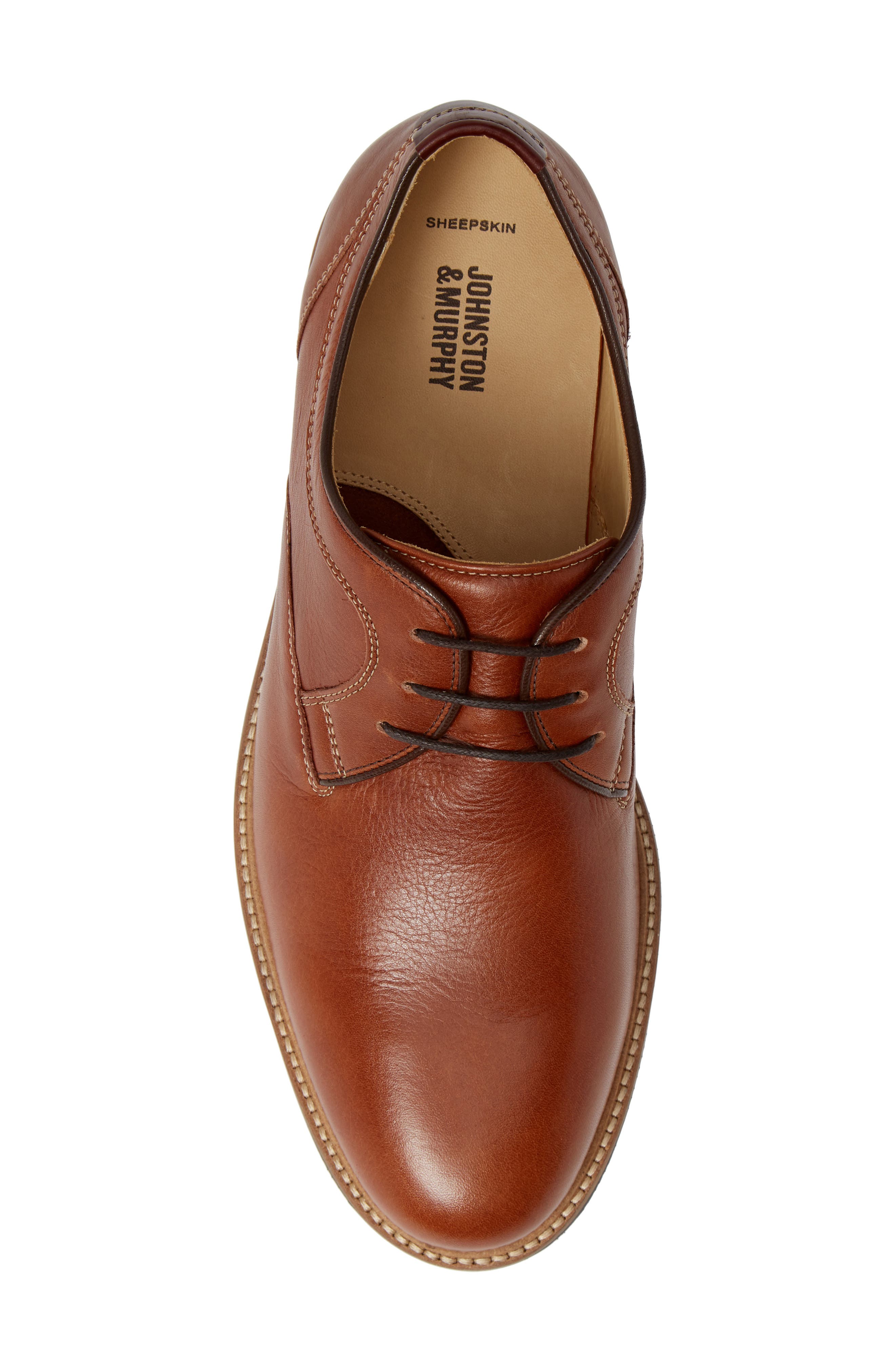 Johnston & Murphy Barlow Plain Toe Derby, Alternate, color, 