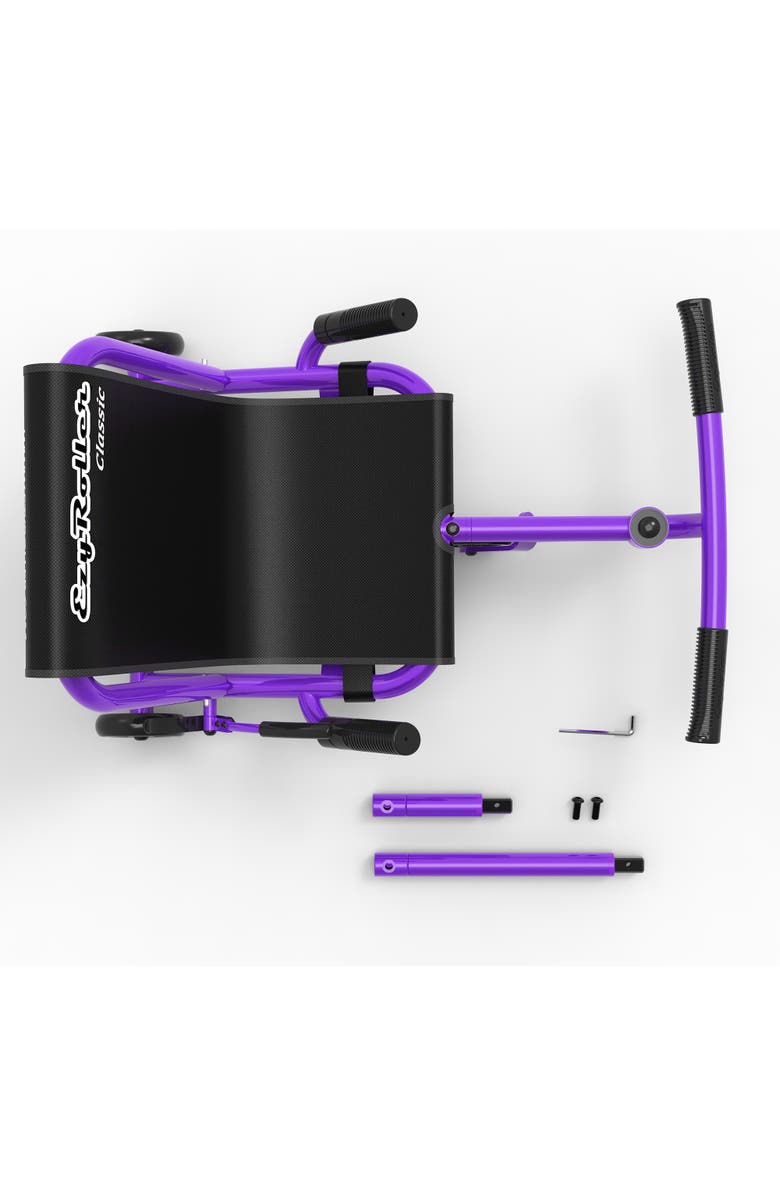 EzyRoller Classic Ride on Scooter, Purple, Alternate, color,