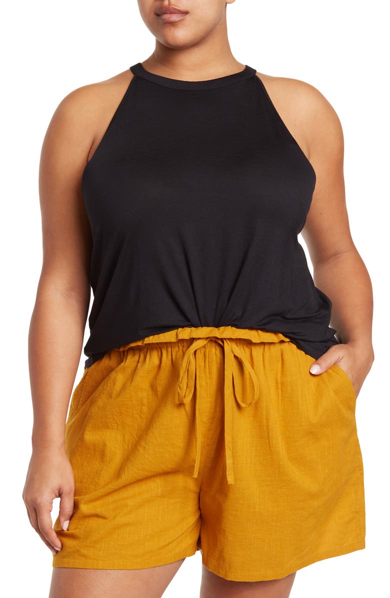 Melrose and Market High Neck Tank Top, Main, color, 