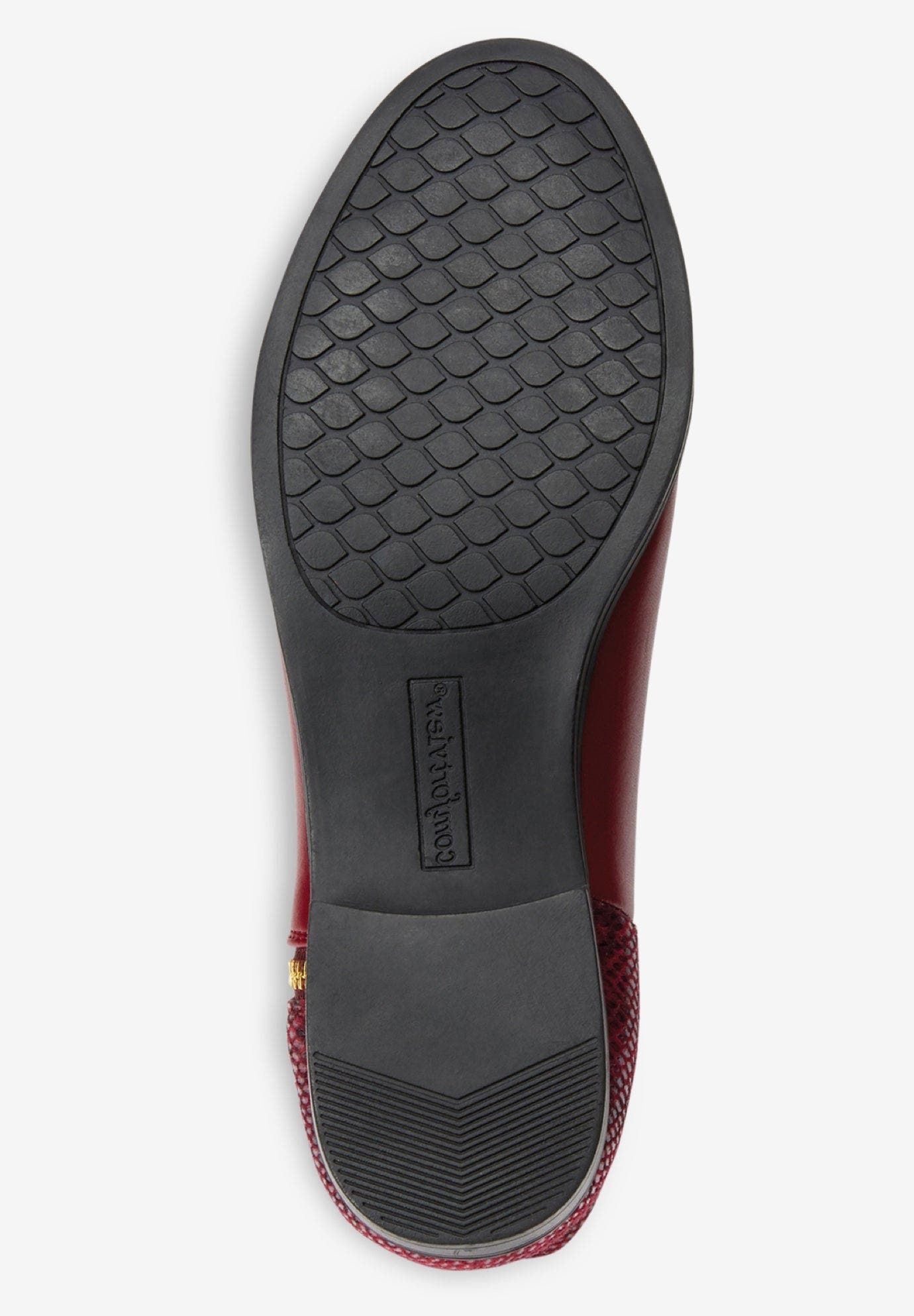 The Addi Bootie, Alternate, color, WINE