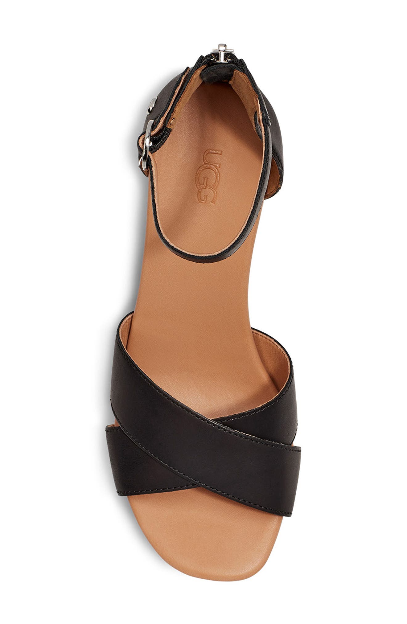 UGG<sup>®</sup> Eugenia Wedge Sandal, Alternate, color, 