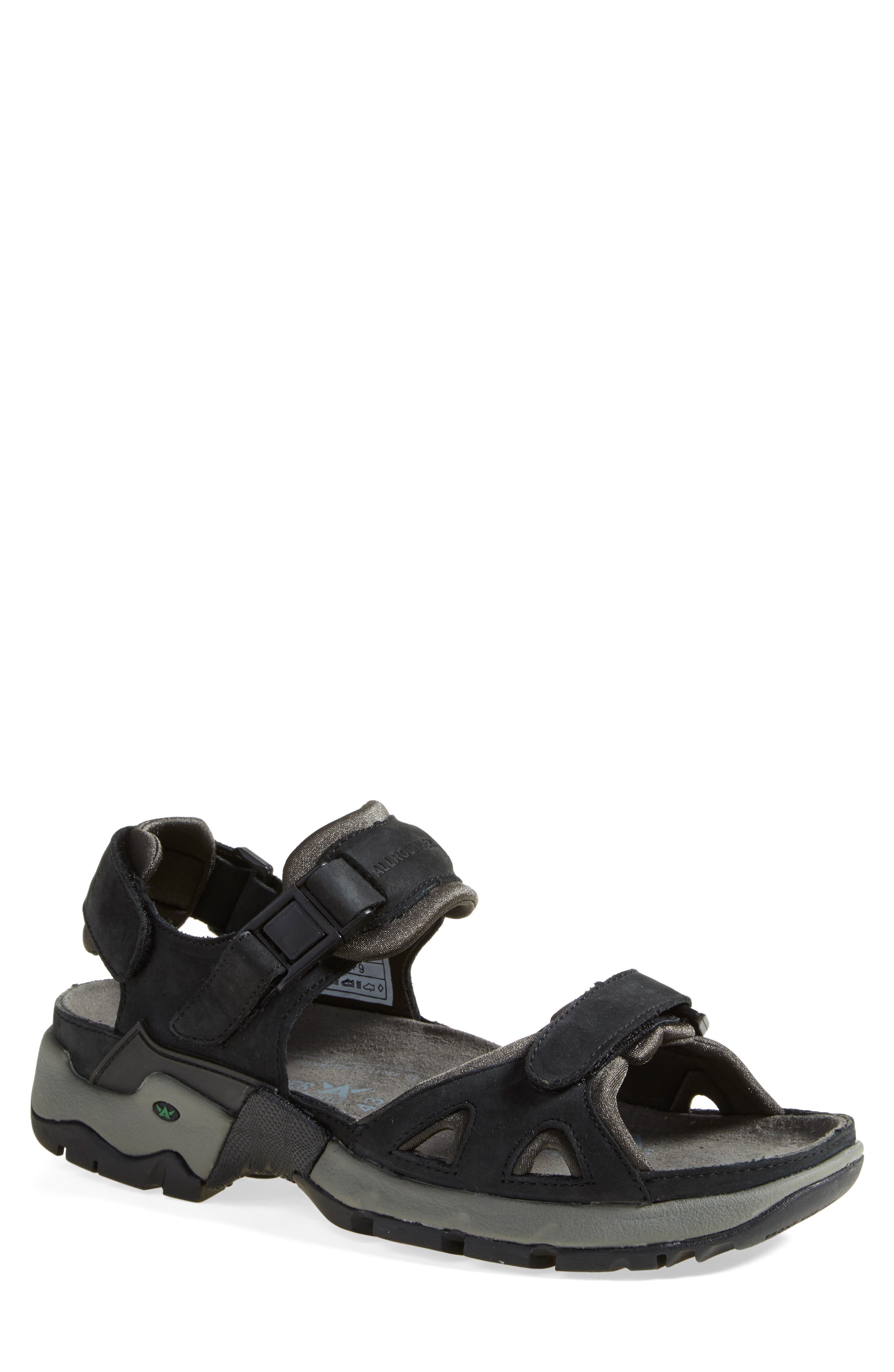 Mephisto Allrounder by Mephisto 'Alligator' Sandal, Alternate, color, 