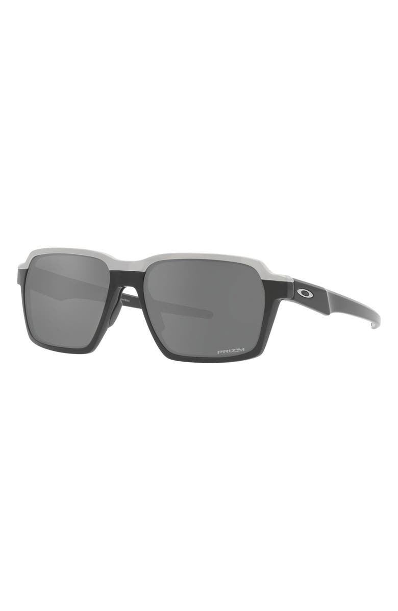 Oakley 58mm Rectangle Sunglasses, Alternate, color, 