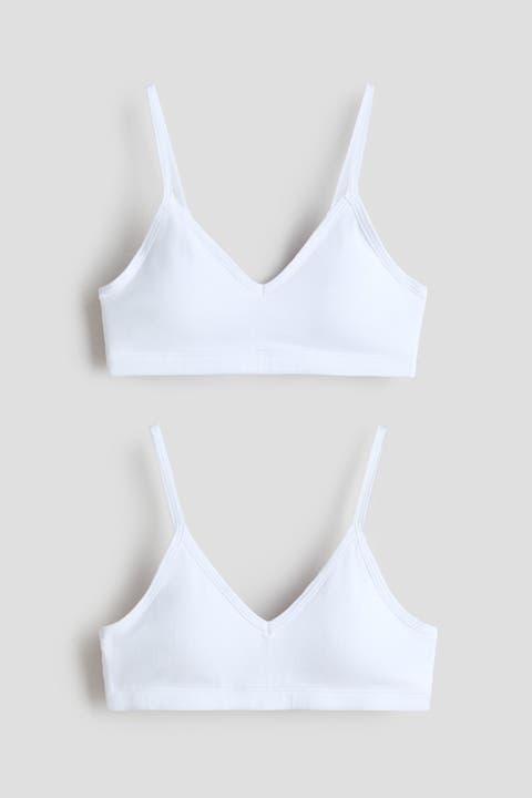 2-pack Padded Crop Tops