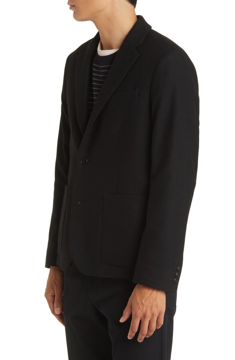 Ted Baker London Yarm Slim Fit Virgin Wool Flannel Blend Blazer, Alternate, color, 