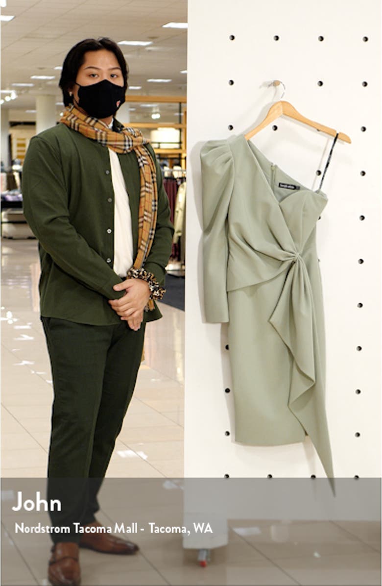 Asymmetical One-Shoulder Dress, sales video thumbnail