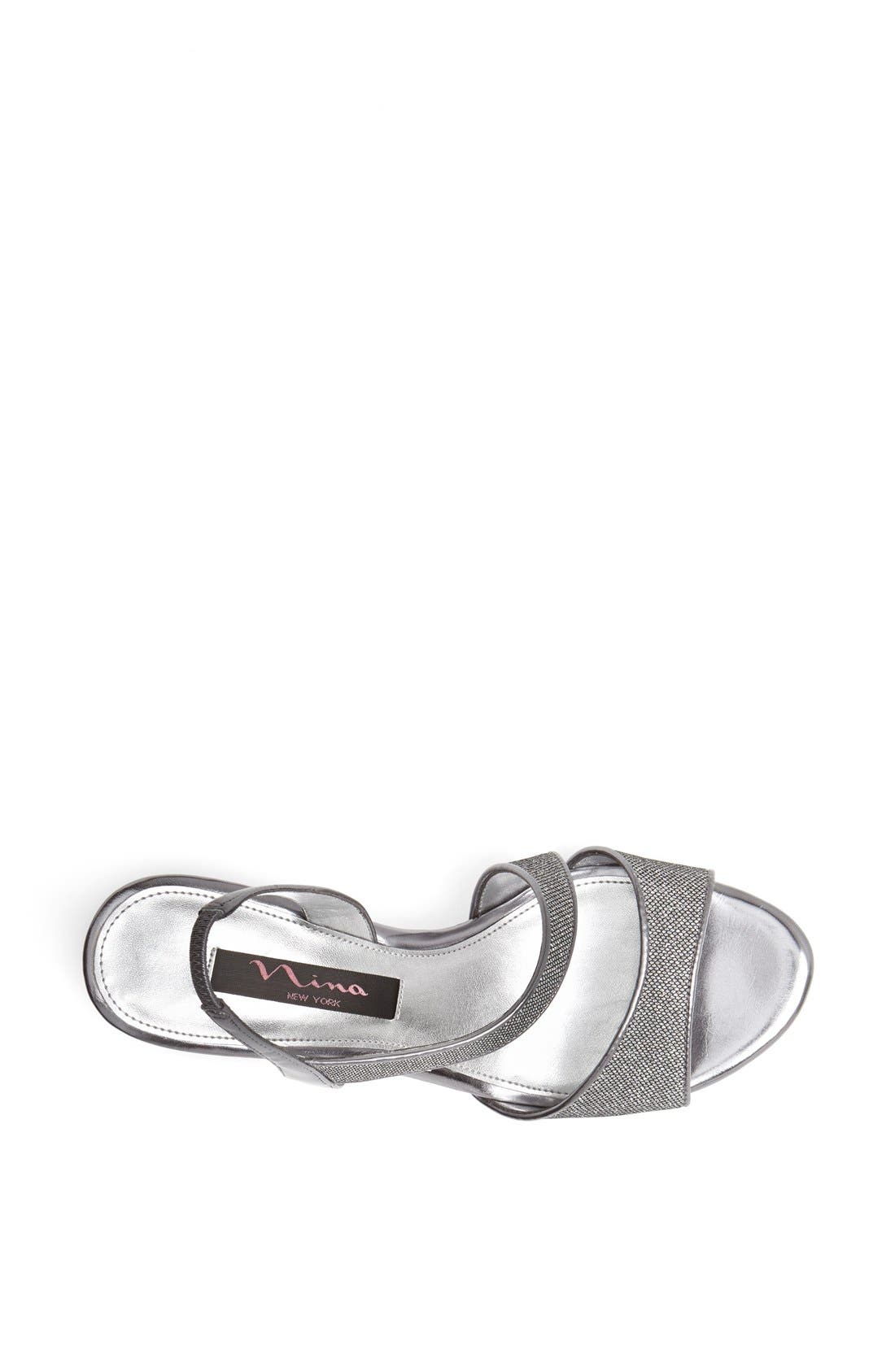 'Newark' Sandal, Alternate, color, GUNMETAL B
