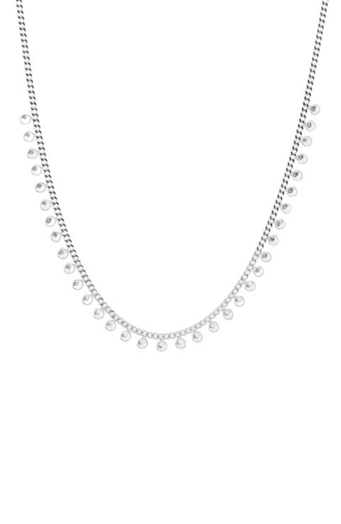 CZ Fringe Necklace