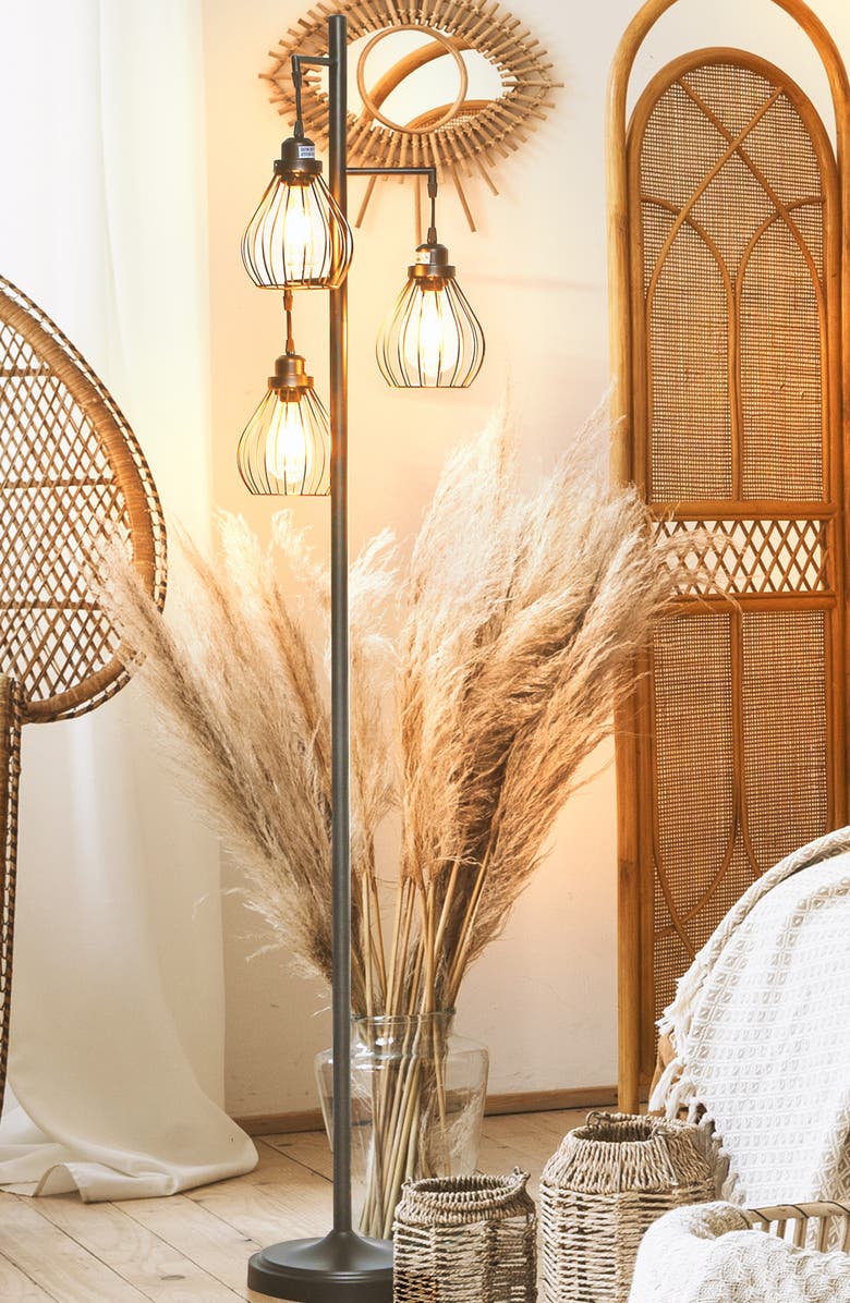 Brightech Teardrop LED Floor Lamp, Alternate, color, 