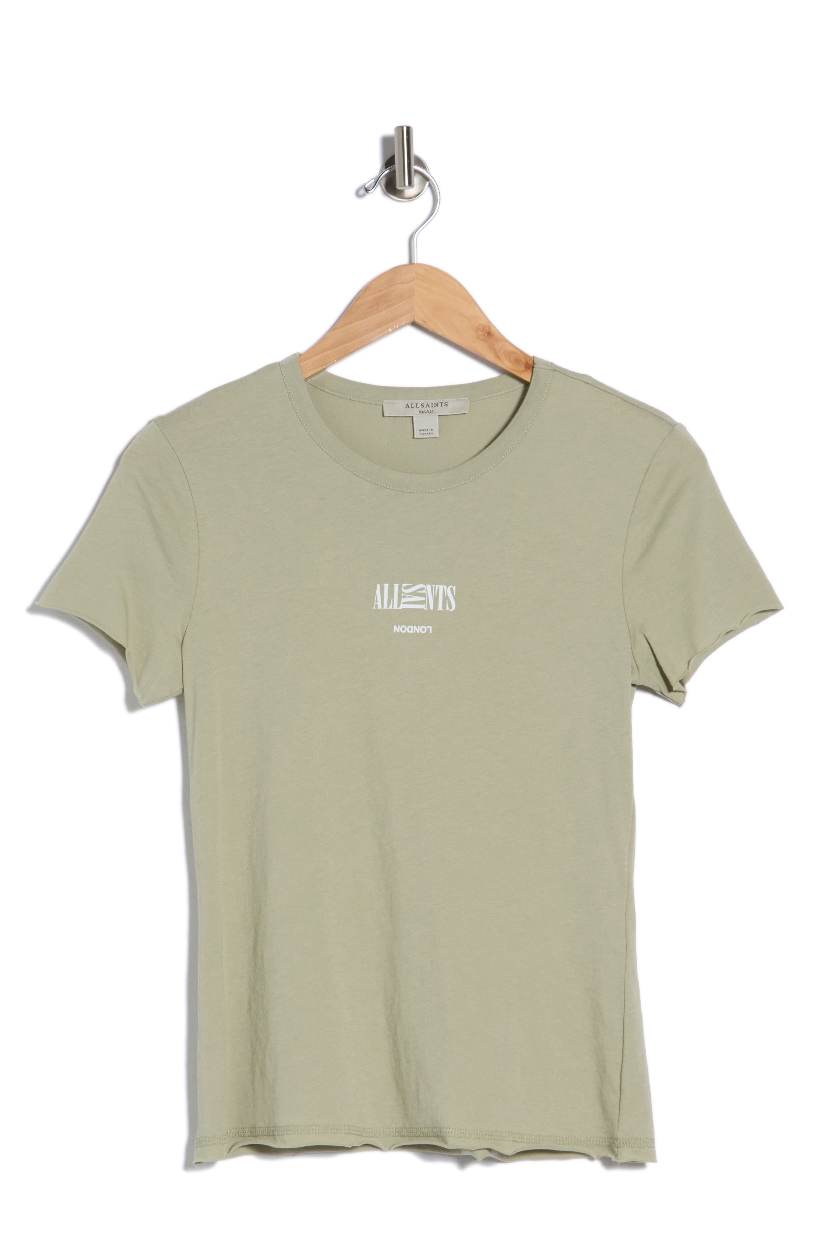 AllSaints Burman Bela Logo Graphic T-Shirt