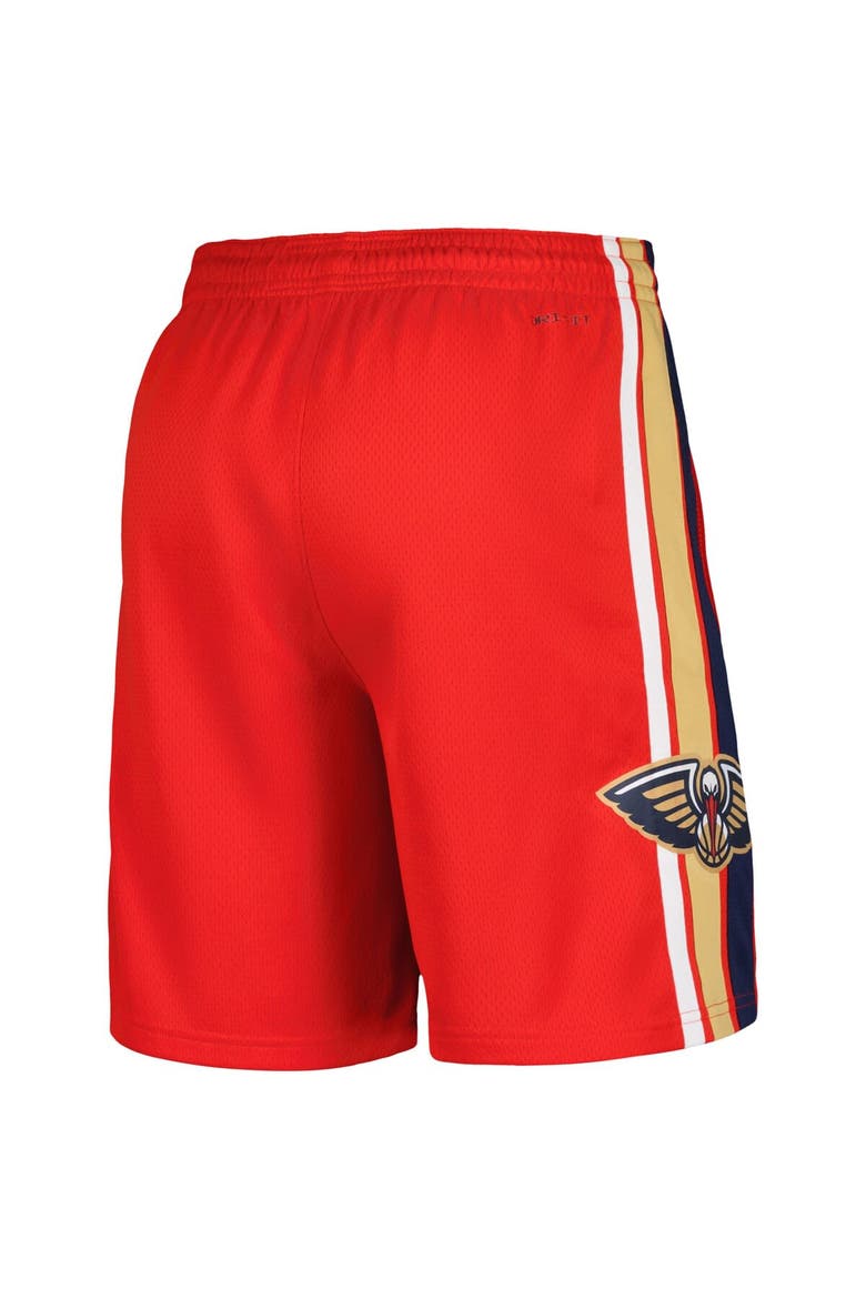 Men's Jordan Brand Red New Orleans Pelicans Statement Edition Swingman Shorts, Alternate, color, Red