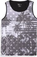 True Nation by DXL Big & Tall Americana Sleeveless T-Shirt
