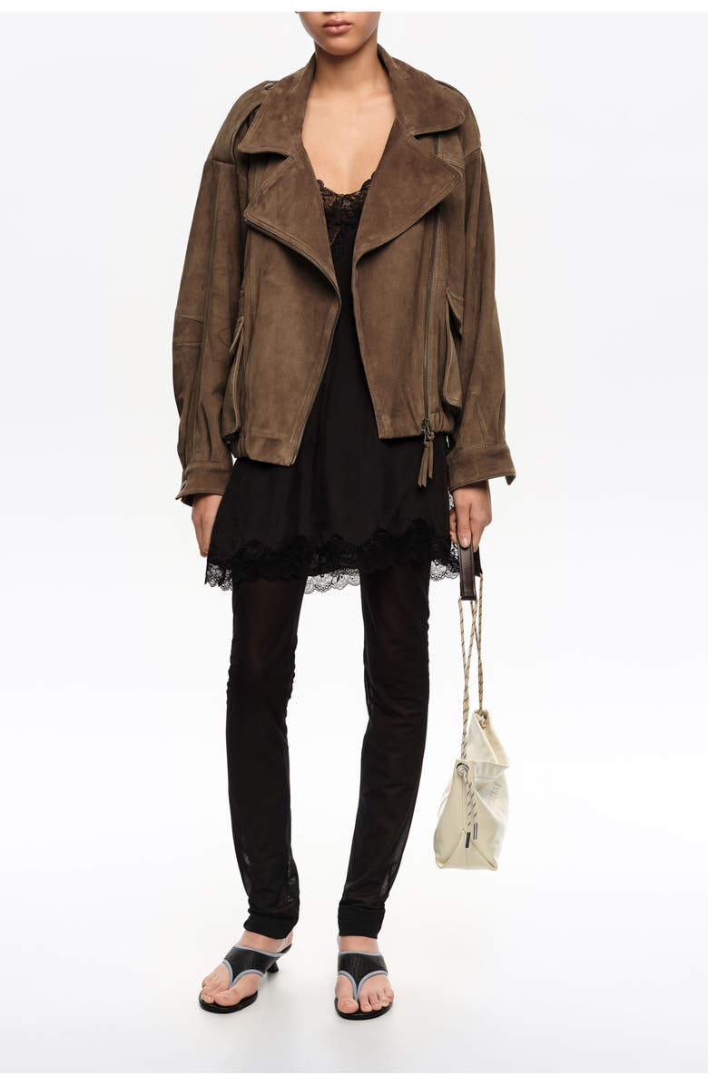 Bimba y Lola Full-Length Leggings, Alternate, color, Black