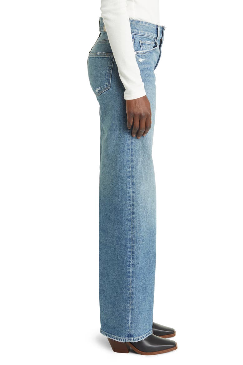 Sasha High Waist Wide Leg Jeans, Alternate, color, STRYBKDIST