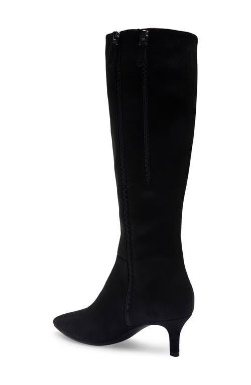 Aerosoles Epic Stretch Kitten Heel Tall Boot In Black