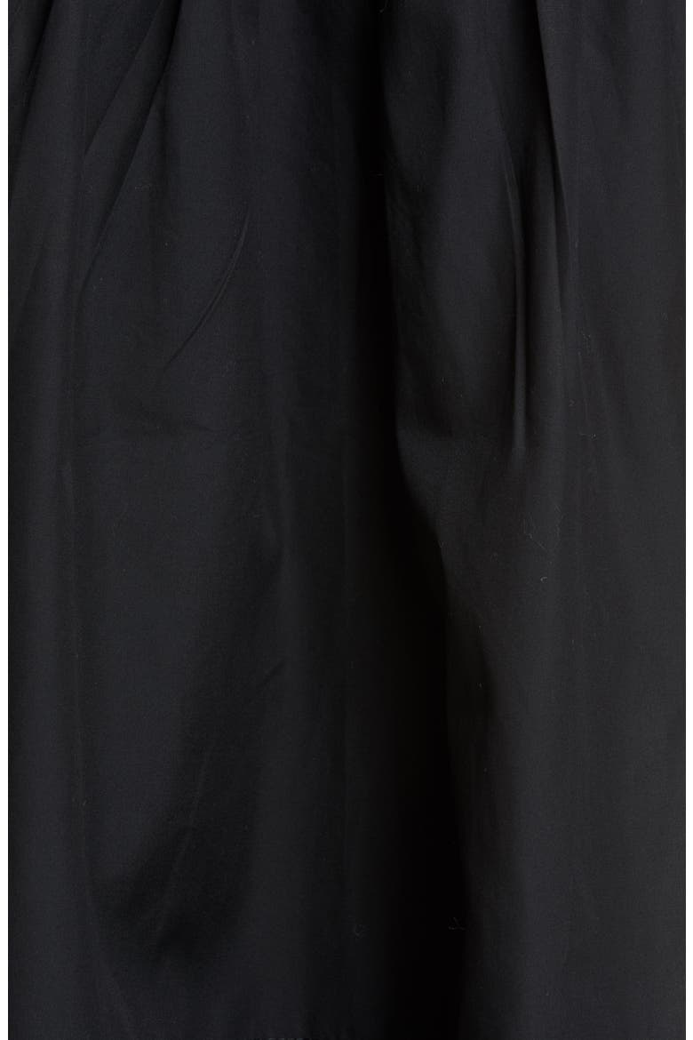 Eiko Tiered Cotton Maxi Skirt, Alternate, color, BLACK