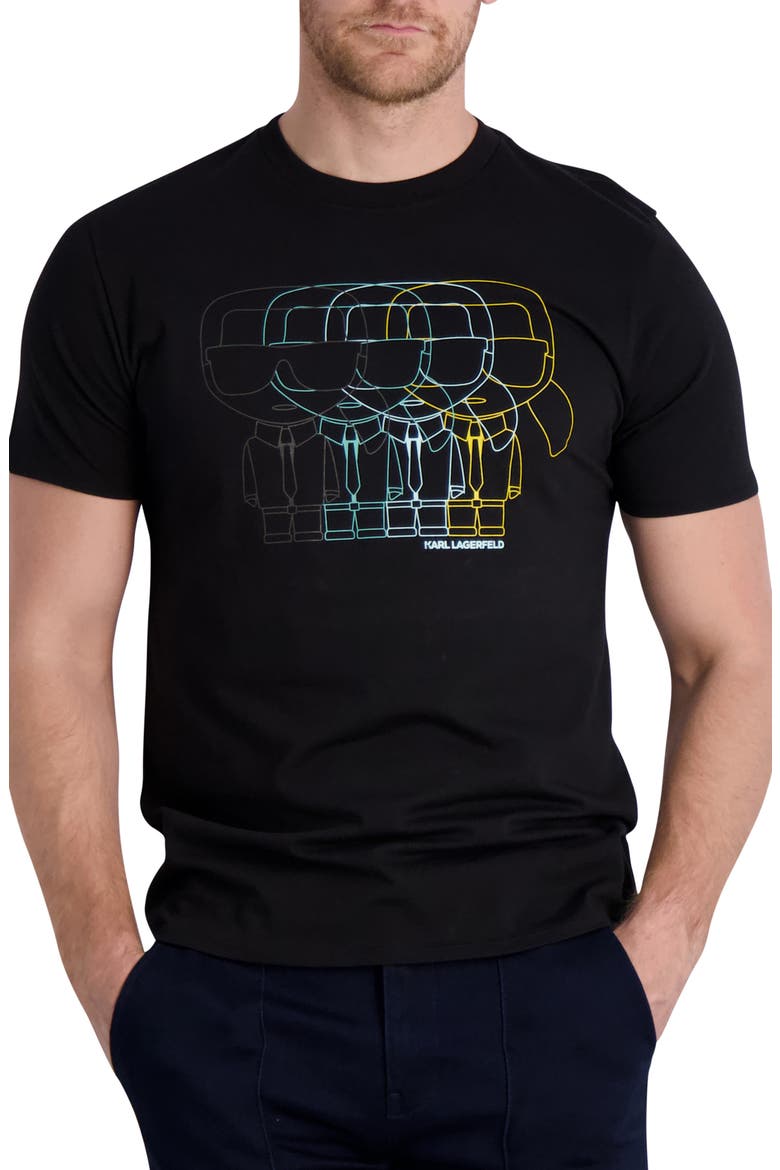Graphic Tee, Main, color, BLACK