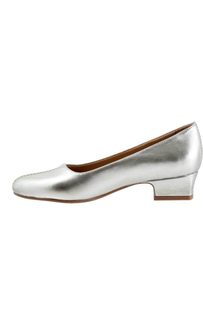 Trotters 'Doris' Pump, Alternate, color, Silver