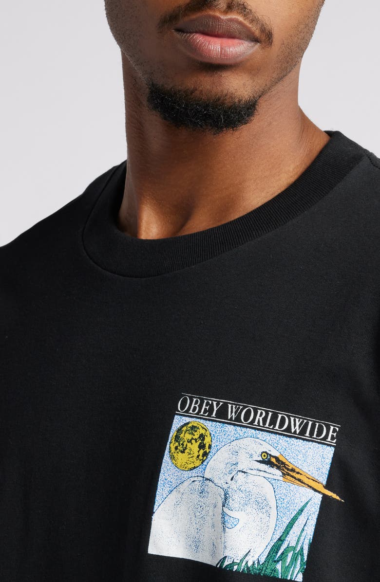 Obey Wildlife Cotton Graphic T-Shirt, Alternate, color,