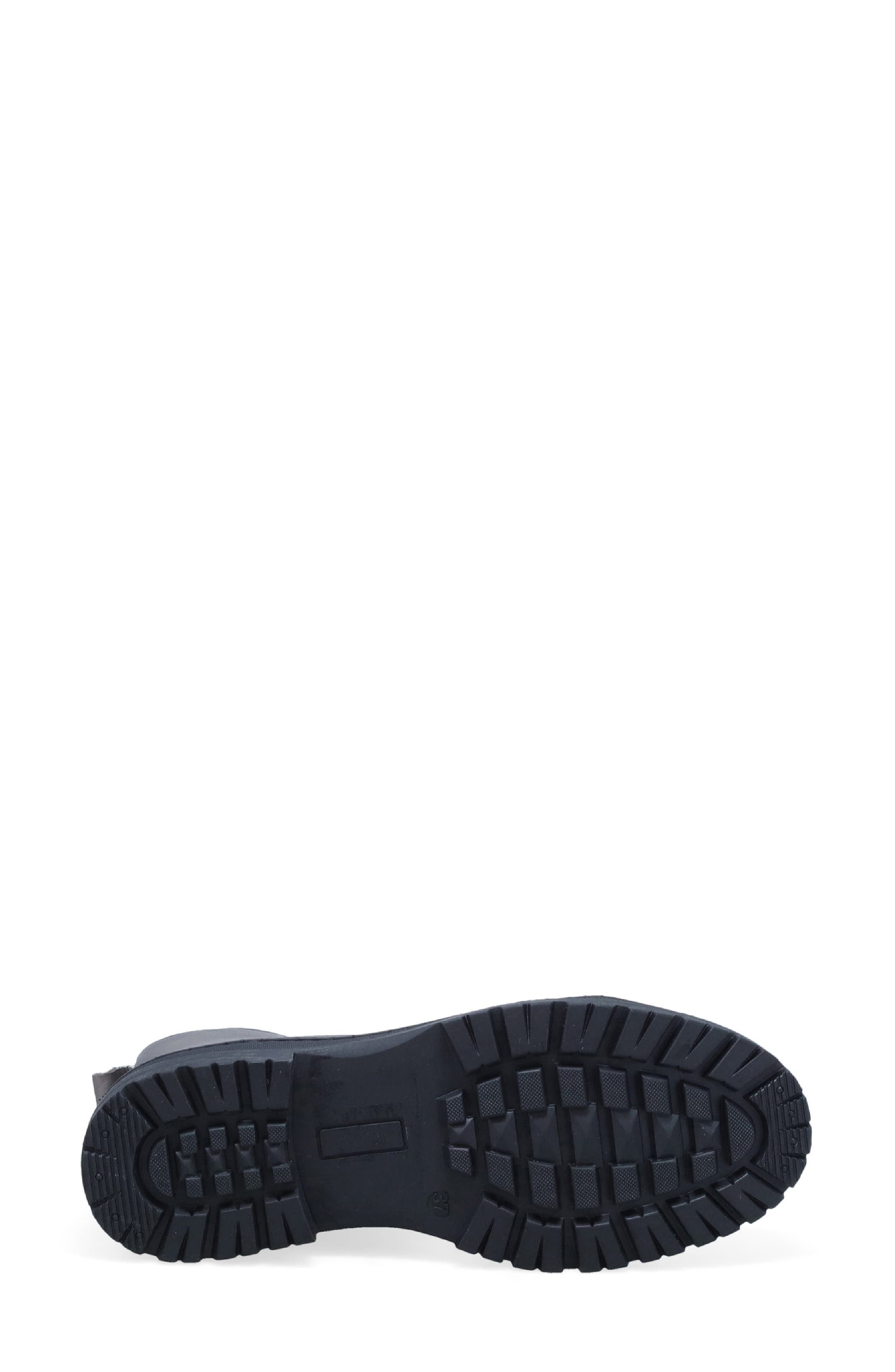 Athena Leather Bootie, Alternate, color, GRAPHITE