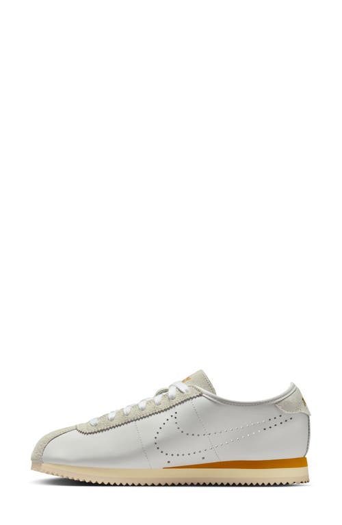 Nike Cortez Decon Suede-trimmed Perforated Leather Sneakers In Multi
