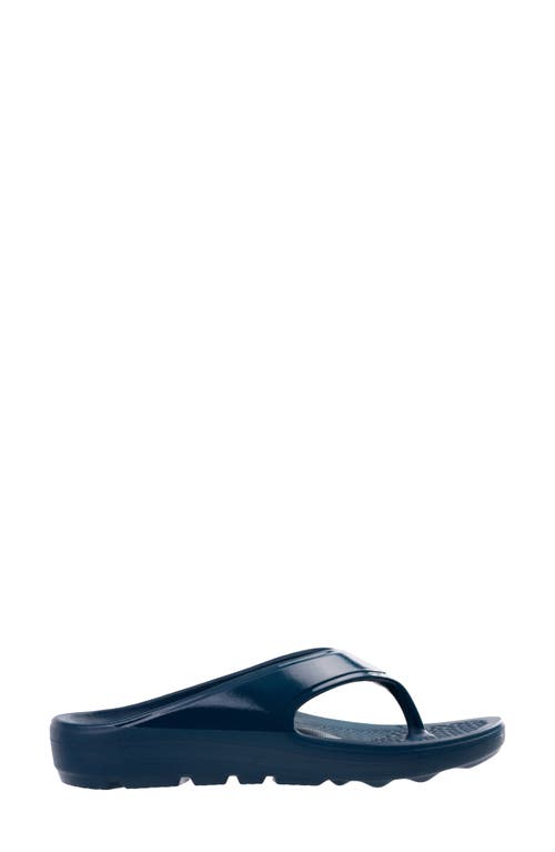 Revitalign Fusion Energy Flip Flop In Marine Blue
