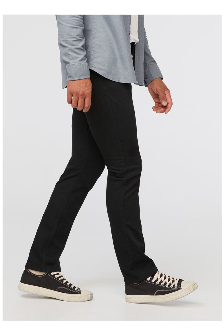 Performance Denim Taper, Alternate, color, Black